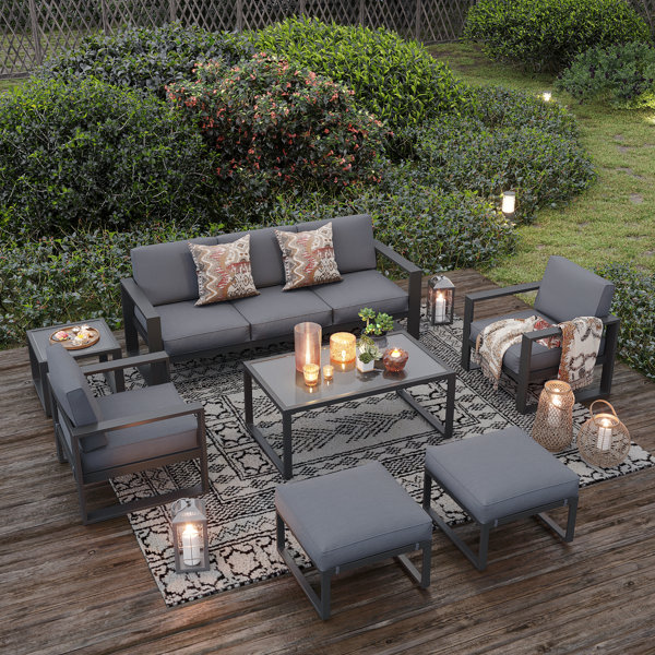 Aluminum patio on sale furniture clearance